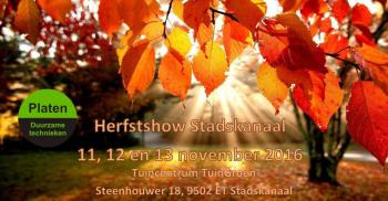 Herfstshow Stadskanaal, ook Platen Duurzame Technieken is aanwezig! Herfstshow Stadskanaal, ook Platen Duurzame Technieken is aanwezig!