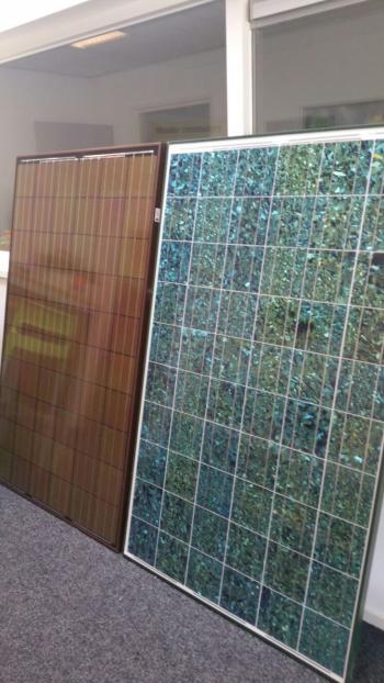 Gekleurde Bisol zonnepanelen Gekleurde Bisol zonnepanelen