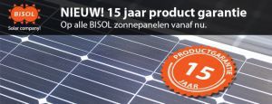 Bisol zonnepanelen, nu 15 jaar garantie! Bisol zonnepanelen, nu 15 jaar garantie!