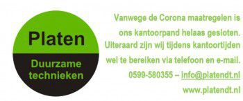 Platen en corona maatregelen 14 oktober 2020 Platen en corona maatregelen 14 oktober 2020