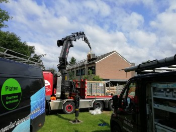 Huurwoningen van de Volmacht in Rolde worden voorzien van zonnepanelen Huurwoningen van de Volmacht in Rolde worden voorzien van zonnepanelen