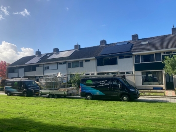 Project Dronten, zonnepanelen en zonneboiler op tussenwoning Project Dronten, zonnepanelen en zonneboiler op tussenwoning