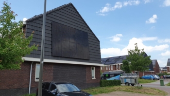 Woning in Haren voorzien van zonnepanelen Woning in Haren voorzien van zonnepanelen