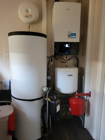 Warmtepomp installatie