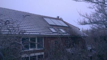 Zonneboiler installatie geplaatst op woning te Bellingwolde in januari 2015 Zonneboiler installatie geplaatst op woning te Bellingwolde in januari 2015